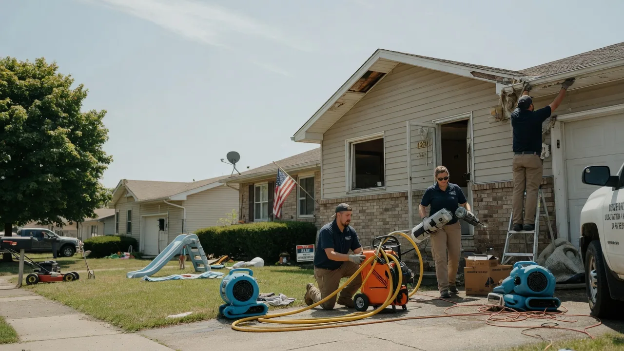 Water Damage Restoration in Danville, KS near me
